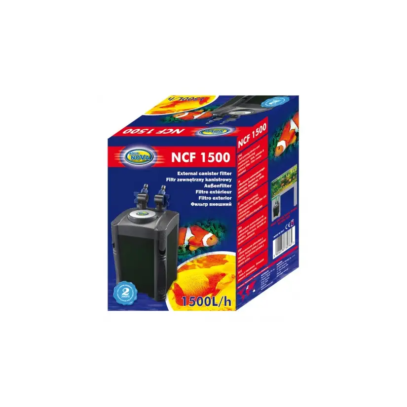 AQUA NOVA - NCF-1500 - Filtre pour aquarium