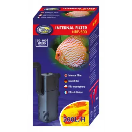 AQUA NOVA - NBF-500 - Filtre interne pour aquarium