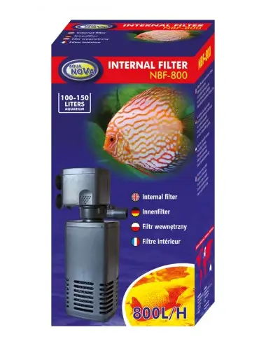 AQUA NOVA - NBF-800 - Filtre interne pour aquarium
