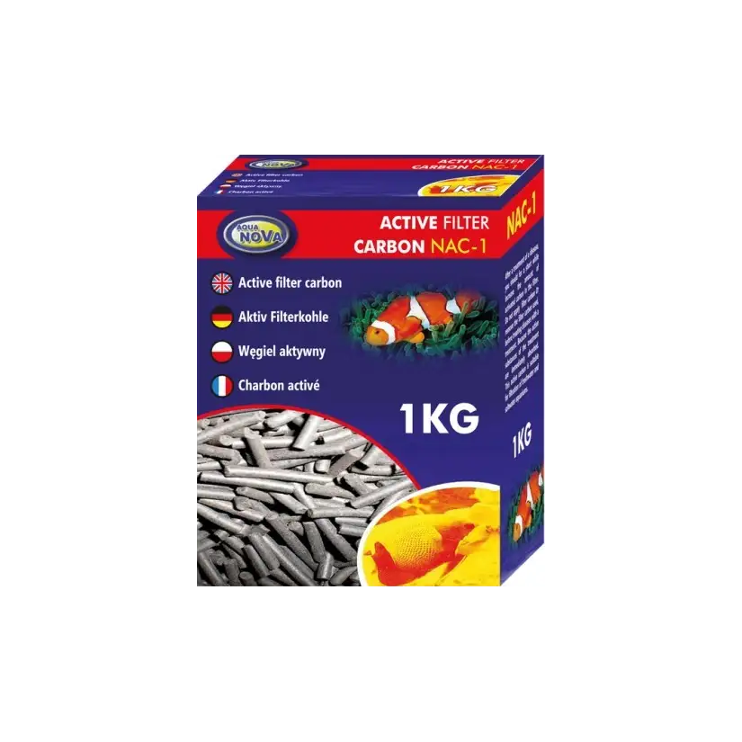 AQUA NOVA - Activated Charcoal - 1 kilo
