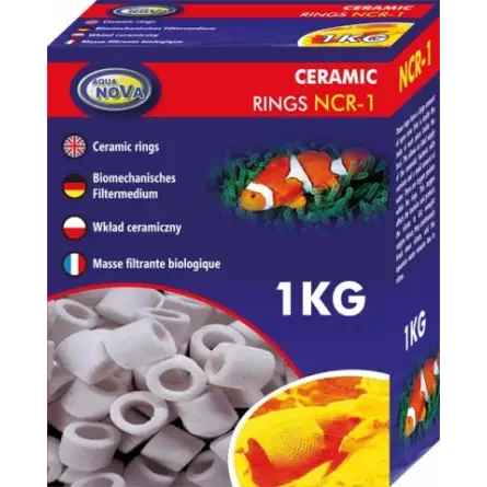 AQUA NOVA - Cerâmica de filtração - 1 quilo AQUA NOVA - Cerâmica de filtração - 1 quilo