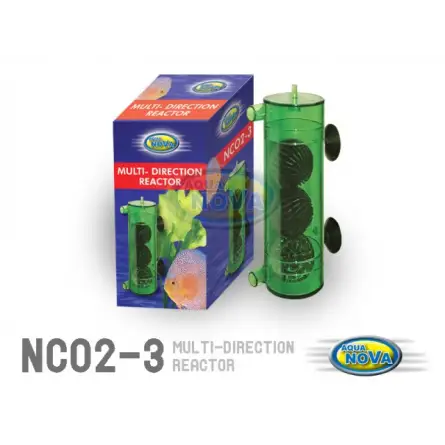 AQUA NOVA - Diffuseur de CO2 avec Bioballes - 30-90 cm