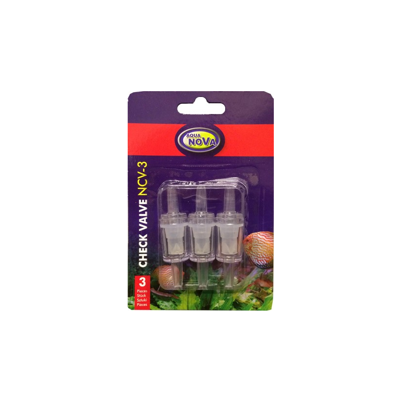 AQUA NOVA - Clapet anti-retour (x3) - Pour tubes à air