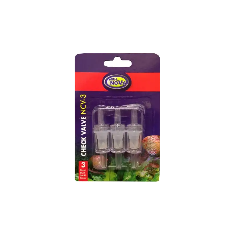 AQUA NOVA - Clapet anti-retour (x3) - Pour tubes à air