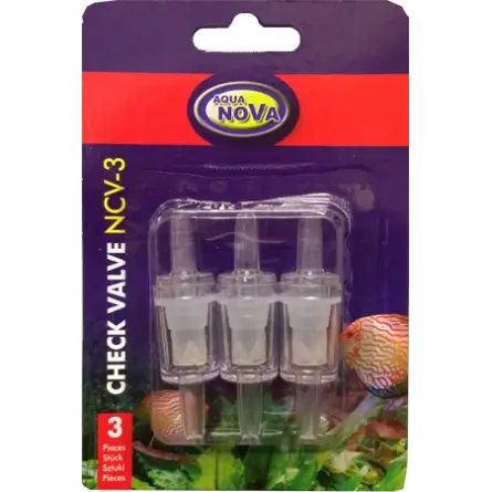 AQUA NOVA - Clapet anti-retour (x3) - Pour tubes à air