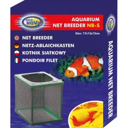 AQUA NOVA - Netnestkast met zuignappen - S - 17x13x15 cm AQUA NOVA - Netnestkast met zuignappen - S - 17x13x15 cm