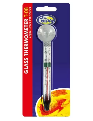 AQUA NOVA - Thermometer with glass suction cup