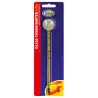 AQUA NOVA - Gelbes Thermometer mit Glassaugnapf AQUA NOVA - Gelbes Thermometer mit Glassaugnapf