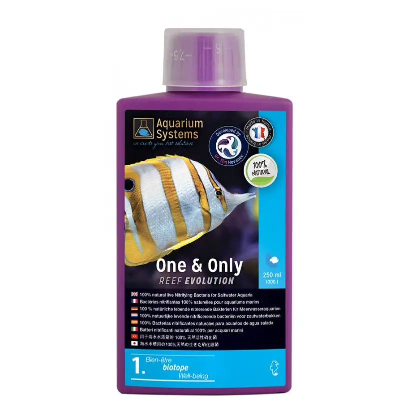 SISTEMAS DE ACUARIO - One & Only 250ml - Bacterias nitrificantes