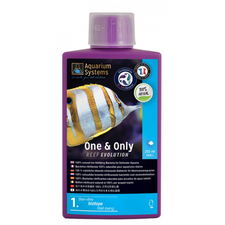 AQUARIUMS SYSTEMS - One & Only 250ml -  Bactéries nitrifiantes