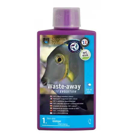 SISTEMAS PARA ACUARIOS - Waste-Away 250ml - Eliminación de fosfatos y nitratos SISTEMAS PARA ACUARIOS - Waste-Away 250ml - Eliminación de fosfatos y nitratos
