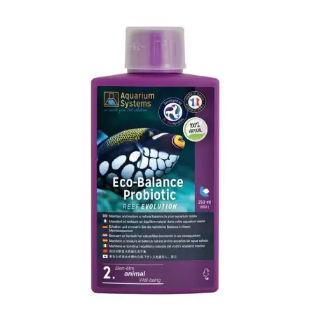 AQUARIUMS SYSTEMS - Eco-Blance Pro biotic 250ml - Bactéries probiotic pour aquarium AQUARIUMS SYSTEMS - Eco-Blance Pro biotic 250ml - Bactéries probiotic pour aquarium
