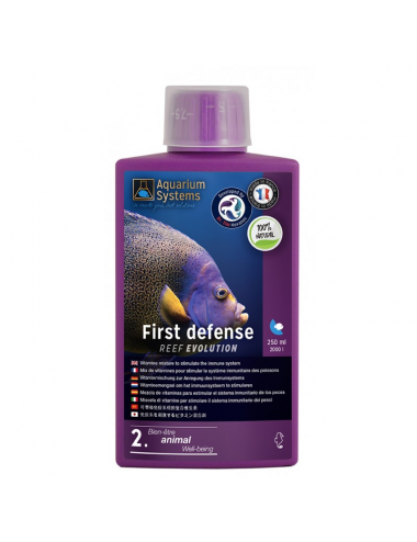 AQUARIUMS SYSTEMS - First Defense 250ml - Stimulant for fish