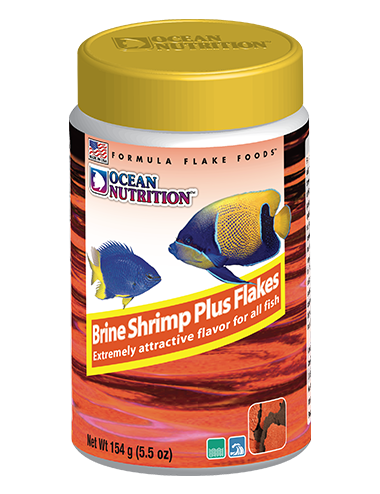 OCEAN NUTRITIONS – Brine Shrimp Plus Flocken 156 g – Artemia-Flocken