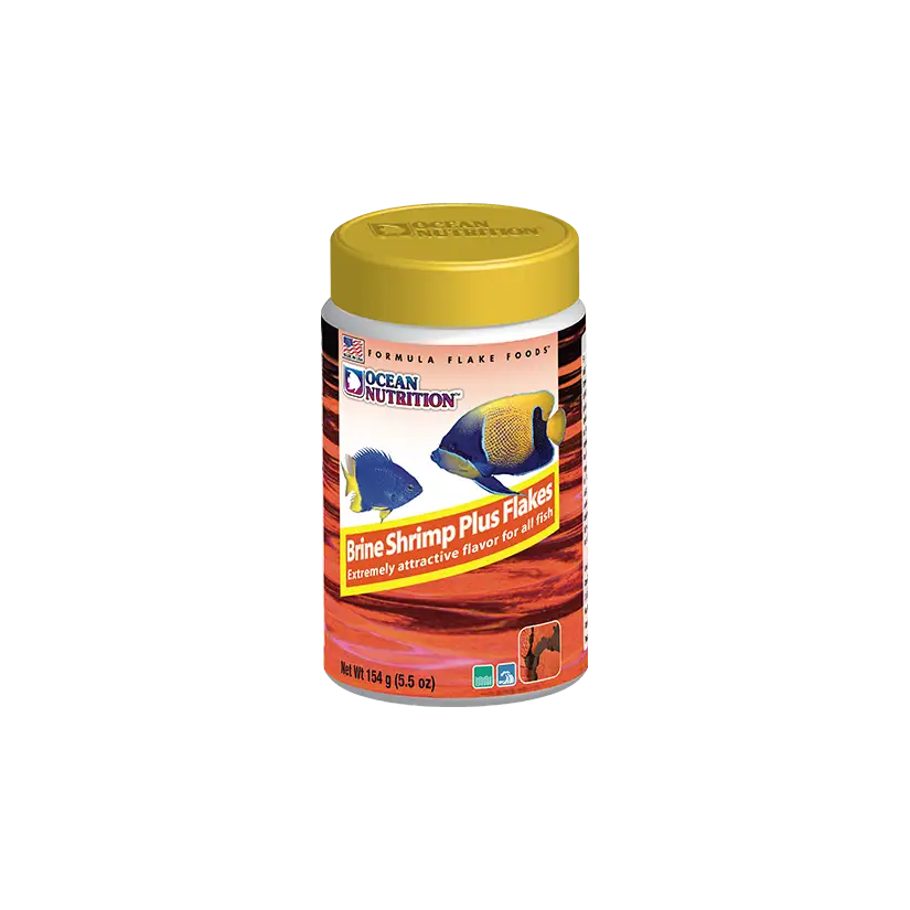 OCEAN NUTRITIONS - Brine Shrimp Plus Flakes 156g - Artemia flakes