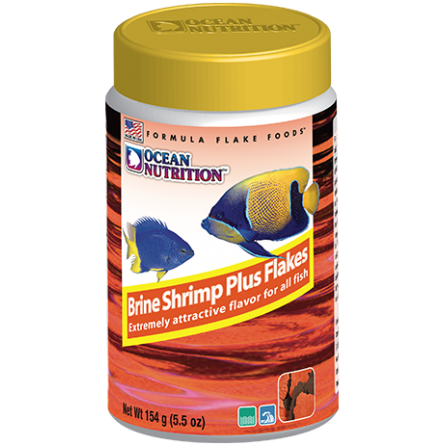 OCEAN NUTRITIONS – Brine Shrimp Plus Flocken 156 g – Artemia-Flocken OCEAN NUTRITIONS – Brine Shrimp Plus Flocken 156 g – Artemia-Flocken