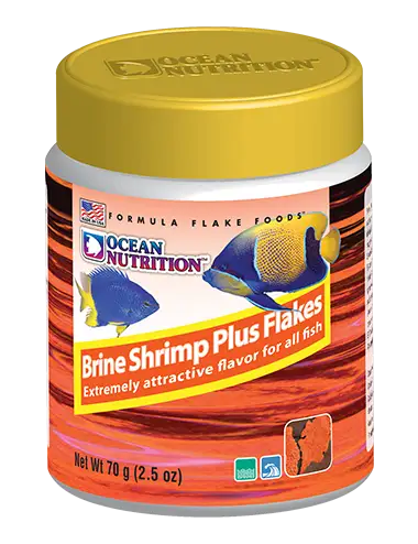 OCEAN NUTRITIONS - Brine Shrimp Plus Flakes 70g - Flocons d'artémias