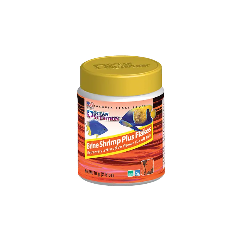 OCEAN NUTRITIONS - Brine Shrimp Plus Flakes 70g - Flocons d'artémias