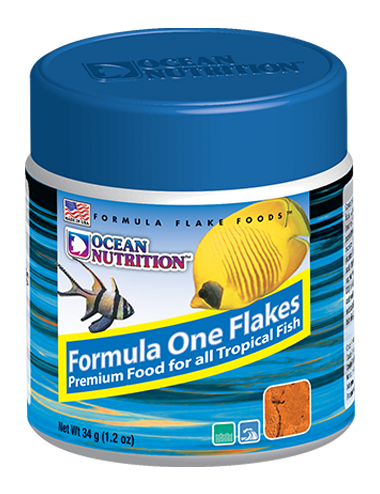OCEAN NUTRITIONS - Fórmula 1 Flocos 34g