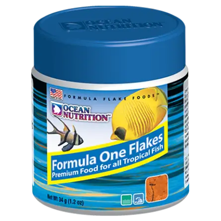 OCEAN NUTRITIONS - Fórmula 1 Flocos 34g