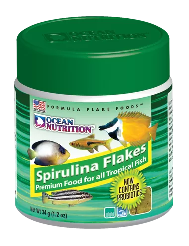 OCEAN NUTRITIONS - Spirulina Flakes 34g - Flocons de spiruline