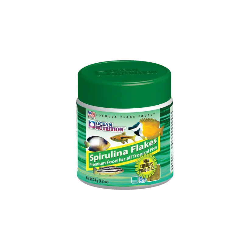 OCEAN NUTRITIONS - Spirulina Flakes 34g - Flocons de spiruline