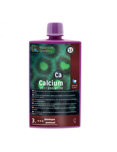 AQUARIUMS SYSTEMS - Reef Evolution Calcium 250ml - Liquid Concentrated Calcium