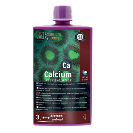 AQUARIUMS SYSTEMS - Reef Evolution Calcium 250ml - Calcium concentré liquide