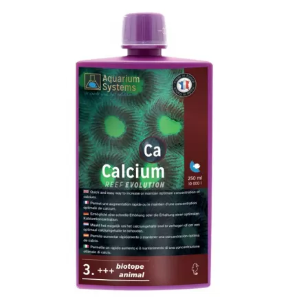 AQUARIUMS SYSTEMS - Reef Evolution Calcium 250ml - Liquid Concentrated Calcium