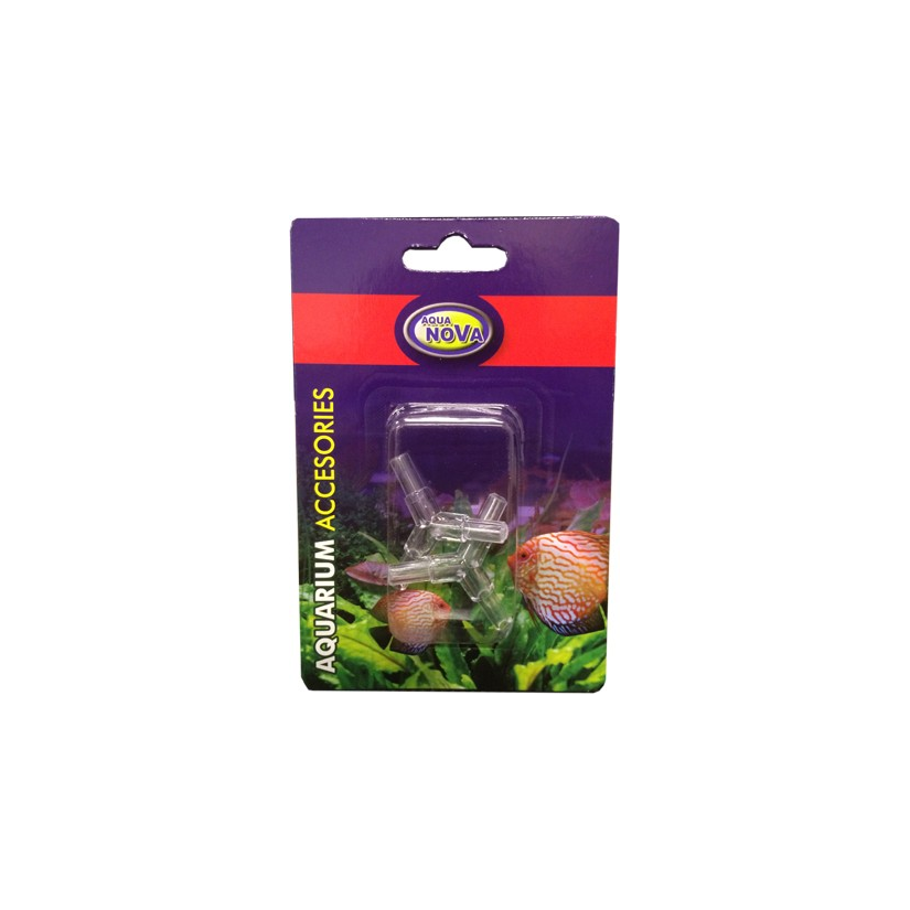 AQUA NOVA - 3-way "y" connector for 4/6mm hoses - x2