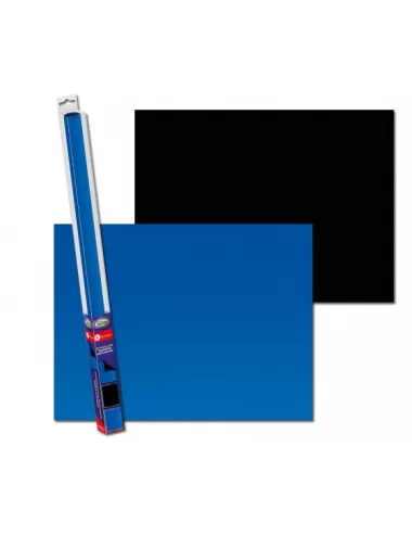AQUA NOVA - Zwart/blauwe achtergrondposter - 60x30cm
