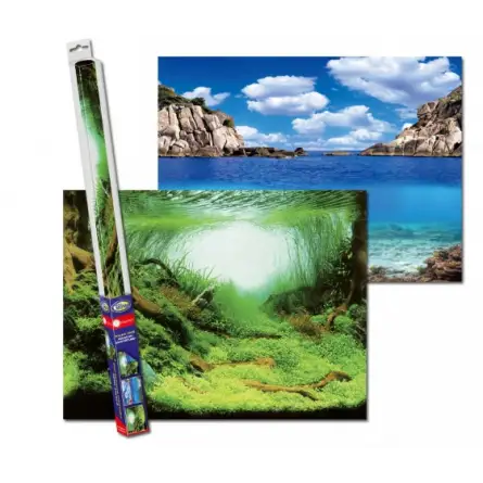 AQUA NOVA - Hintergrundposter Pflanzen/Ozean - 100x50cm AQUA NOVA - Hintergrundposter Pflanzen/Ozean - 100x50cm
