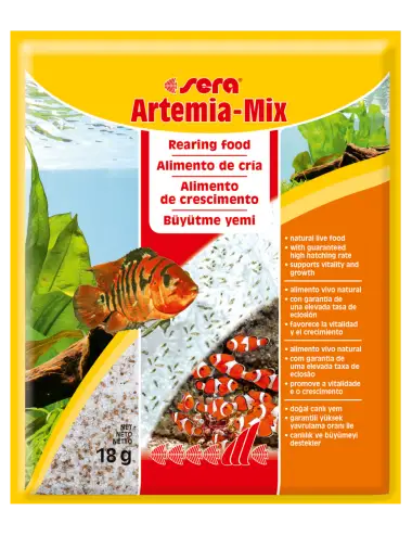SERA - Artemia-Mix 18gr - Aliment d'élevage vivant