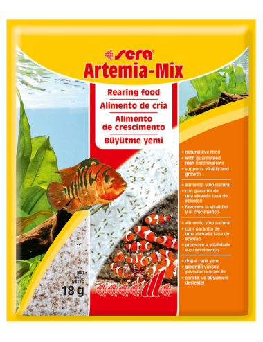 SERA - Artemia-Mix 18gr - Alimento para reprodução viva