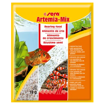SERA - Artemia-Mix 18gr - Alimento para reprodução viva SERA - Artemia-Mix 18gr - Alimento para reprodução viva
