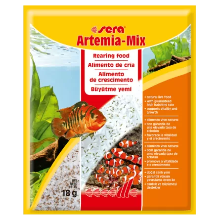 SERA - Artemia-Mix 18gr - Live rearing feed