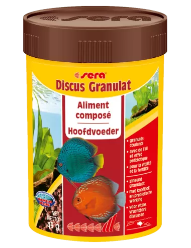 SERA - Discus Granulat 100ml - Compound food for all Discus