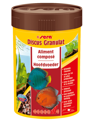 SERA - Discus Granulat 100ml - Mangime composto per tutti i Discus
