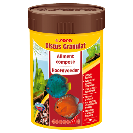 SERA - Diskusgranulat 100ml - Mischfutter für alle Diskusfische SERA - Diskusgranulat 100ml - Mischfutter für alle Diskusfische