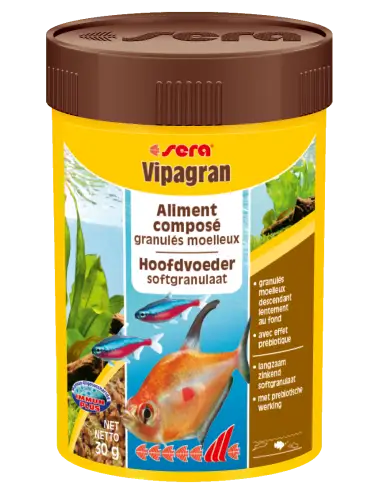 SERA - Vipagran 100ml - Mischfutter auf Basis von Weichgranulat