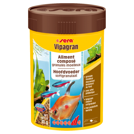 SERA - Vipagran 100ml - Mischfutter auf Basis von Weichgranulat SERA - Vipagran 100ml - Mischfutter auf Basis von Weichgranulat