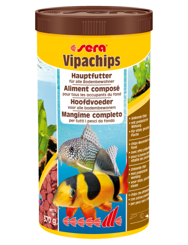 SERA - Vipachips 1000ml - Hrana za pridnene ribe