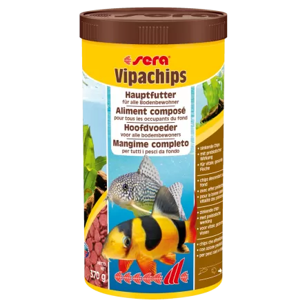 SERA - Vipachips 1000ml - Aliment pour poissons de fond