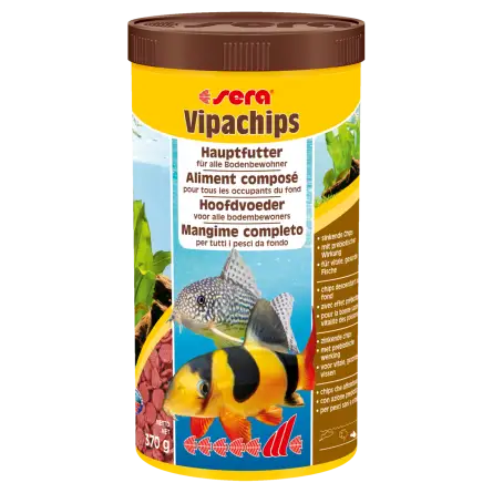 SERA - Vipachips 1000ml - Aliment pour poissons de fond