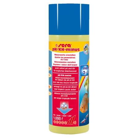 SERA – KH/pH-minus 250 ml – Puffer Kh/pH