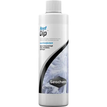 SEACHEM - Reef Dip 250ml - Désinfectant pour coraux