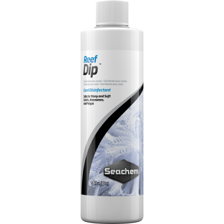 SEACHEM - Reef Dip 250ml - Desinfetante coral
