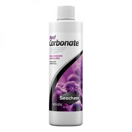 SEACHEM - Reef Carbonate 250ml - Tampão líquido Kh SEACHEM - Reef Carbonate 250ml - Tampão líquido Kh
