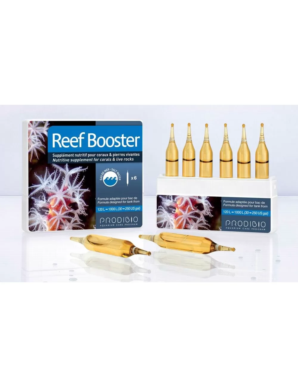 PRODIBIO - Reef Booster - 6 vials - Nutritional supplement for corals