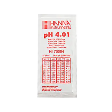 Hanna Instruments - Solution étalon pH 4.01 Hanna Instruments - Solution étalon pH 4.01